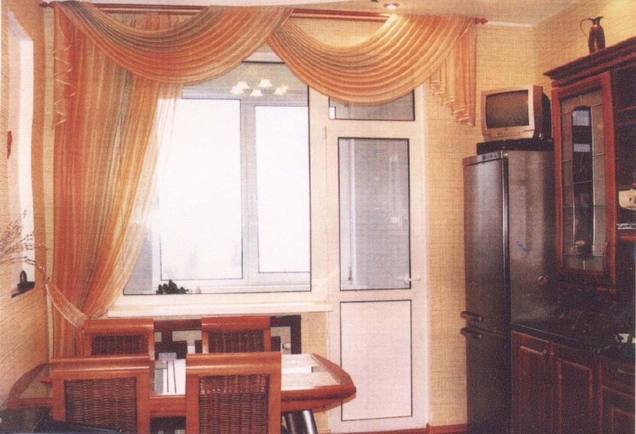 Советские окна в зале