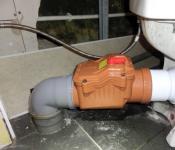 Kanalizačné ventily Uzatvárací ventil pre kanalizačné potrubie